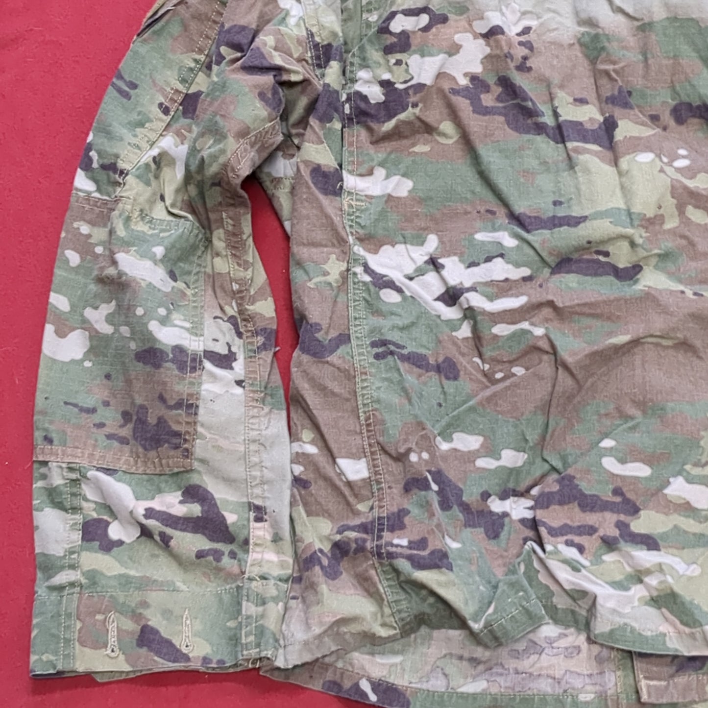 SMALL SHORT Deployment Frac Multicam OCP Uniform Top Jacket US Army Air Force Good Condition (ec11-3)