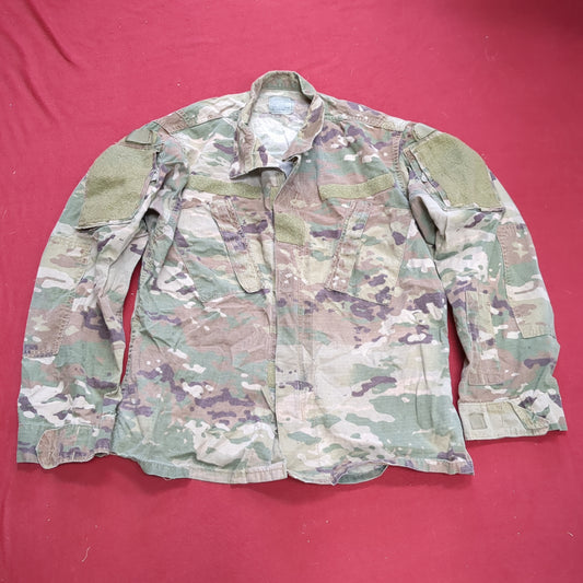 SMALL SHORT Deployment Frac Multicam OCP Uniform Top Jacket US Army Air Force Used (17g ocp3- fa17-6)