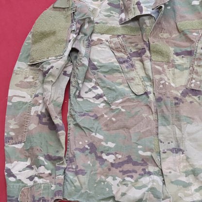 SMALL SHORT Deployment Frac Multicam OCP Uniform Top Jacket US Army Air Force Used (17g ocp3- fa17-6)