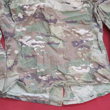 SMALL SHORT Deployment Frac Multicam OCP Uniform Top Jacket US Army Air Force Used (17g ocp3- fa17-6)