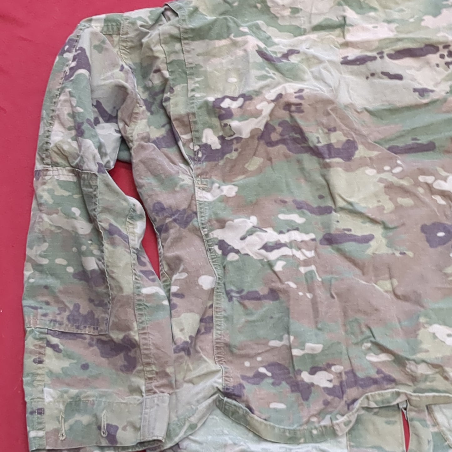 SMALL SHORT Deployment Frac Multicam OCP Uniform Top Jacket US Army Air Force Used (17g ocp3- fa17-6)