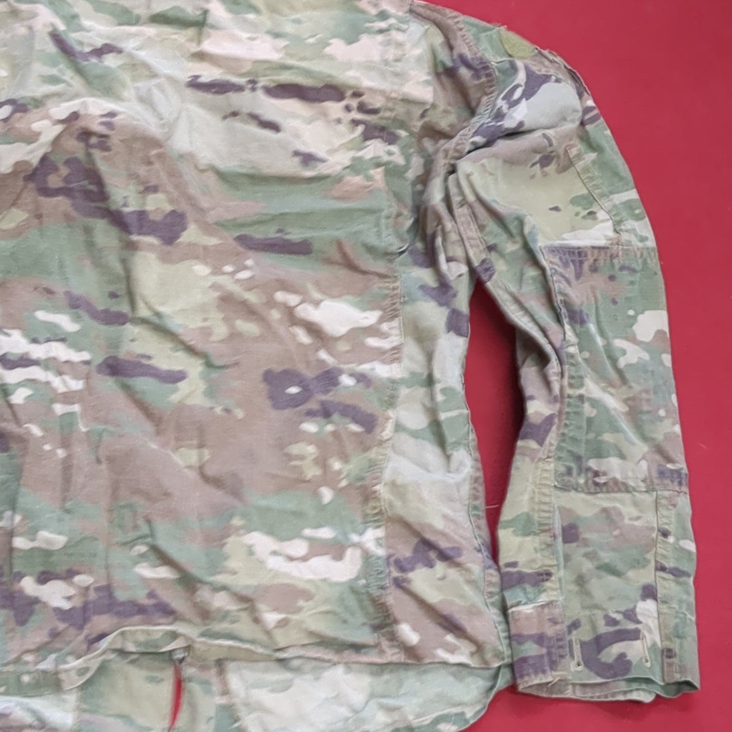 SMALL SHORT Deployment Frac Multicam OCP Uniform Top Jacket US Army Air Force Used (17g ocp3- fa17-6)