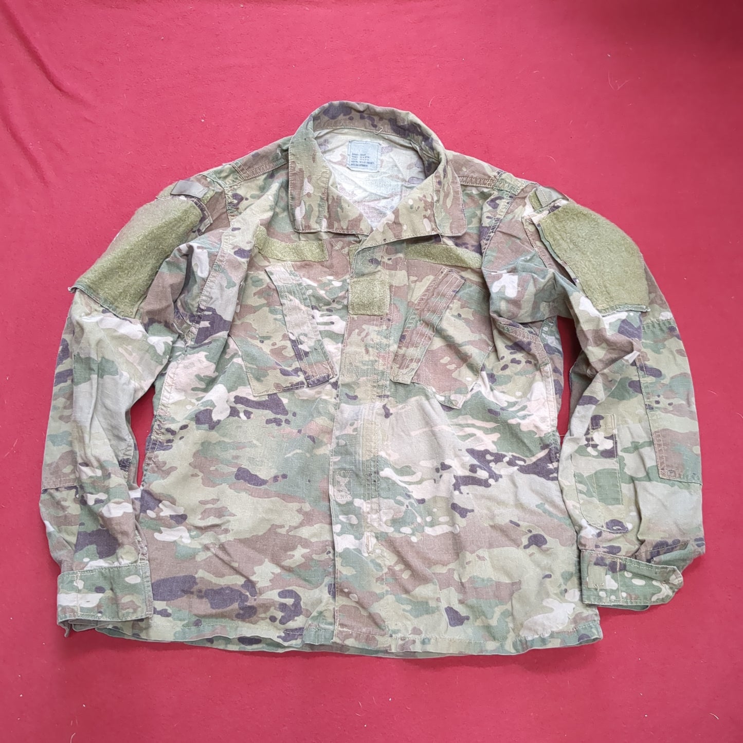 SMALL SHORT Deployment Frac Multicam OCP Uniform Top Jacket US Army Air Force Used (17g ocp2- fa18-12)