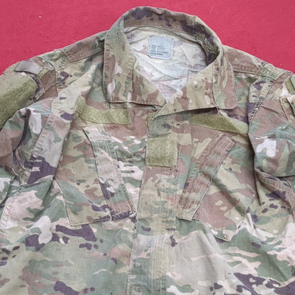 SMALL SHORT Deployment Frac Multicam OCP Uniform Top Jacket US Army Air Force Used (17g ocp2- fa18-12)