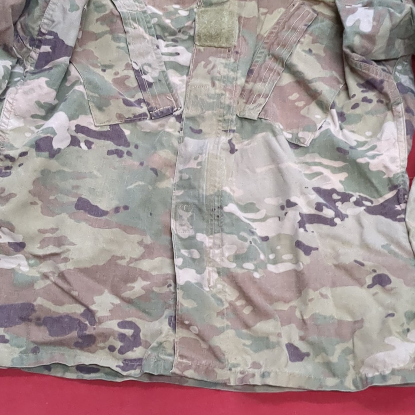 SMALL SHORT Deployment Frac Multicam OCP Uniform Top Jacket US Army Air Force Used (17g ocp2- fa18-12)