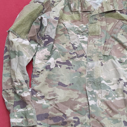 SMALL SHORT Deployment Frac Multicam OCP Uniform Top Jacket US Army Air Force Used (17g ocp2- fa18-12)