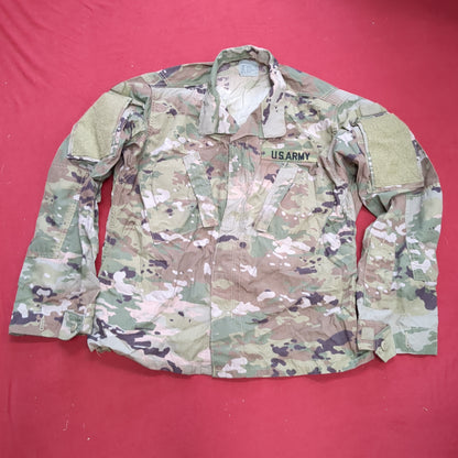 Small Short  Deployment Frac OCP Uniform Top Jacket US Army Air Force Used (ocp2-GUA113)