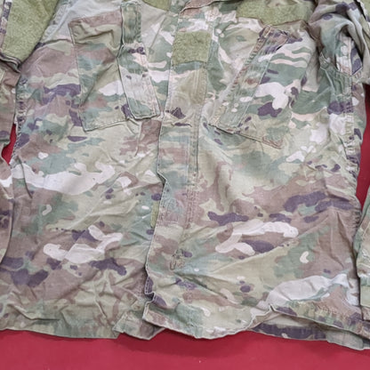 SMALL SHORT Deployment Frac Multicam OCP Uniform Top Jacket US Army Air Force Used (17g ocp3- fa17-19)