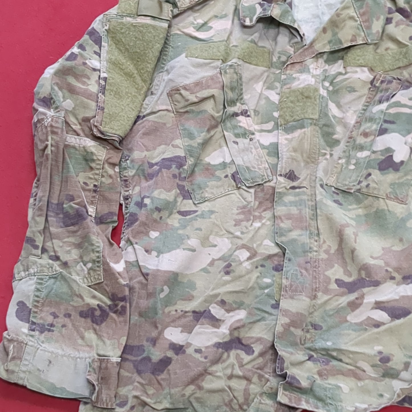 SMALL SHORT Deployment Frac Multicam OCP Uniform Top Jacket US Army Air Force Used (17g ocp3- fa17-19)