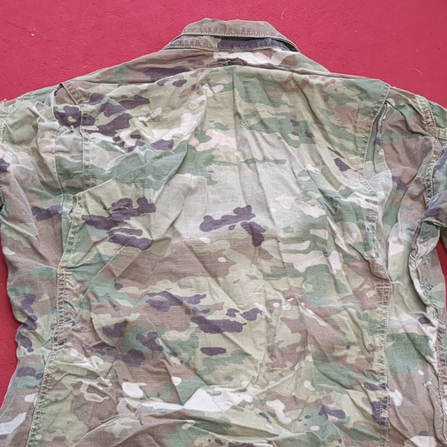 SMALL SHORT Deployment Frac Multicam OCP Uniform Top Jacket US Army Air Force Used (17g ocp3- fa17-19)