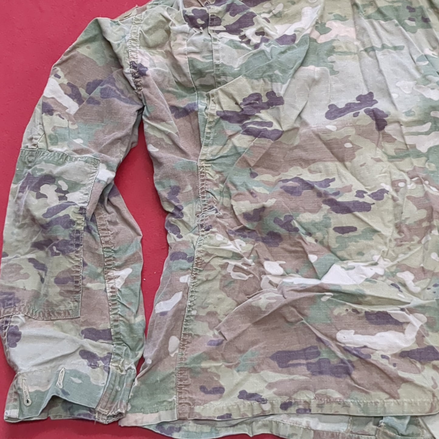 SMALL SHORT Deployment Frac Multicam OCP Uniform Top Jacket US Army Air Force Used (17g ocp3- fa17-19)