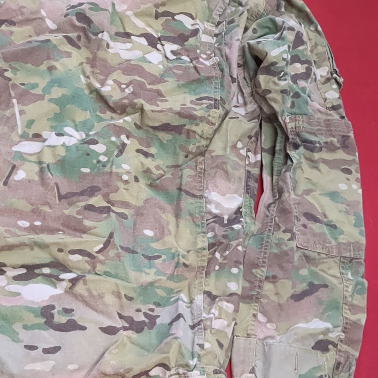 MEDIUM Regular Deployment Frac Multicam OCP Uniform Top Jacket US Army Air Force Used (ocp12- ea08-YLU45)