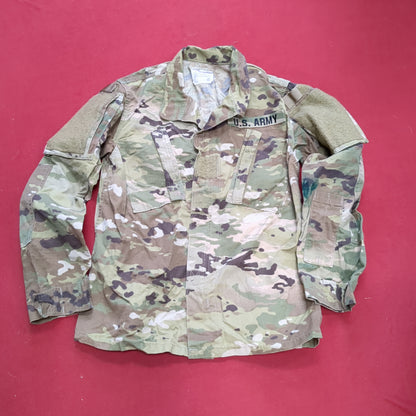 33 X-Short Female Traditional OCP Uniform Top Jacket US Army Air Force Used (fc06-9)