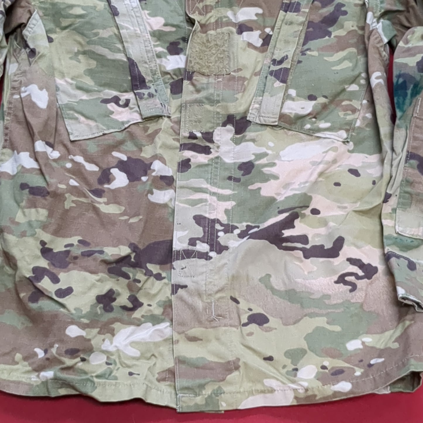 33 X-Short Female Traditional OCP Uniform Top Jacket US Army Air Force Used (fc06-9)