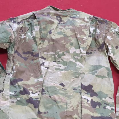 33 X-Short Female Traditional OCP Uniform Top Jacket US Army Air Force Used (fc06-9)