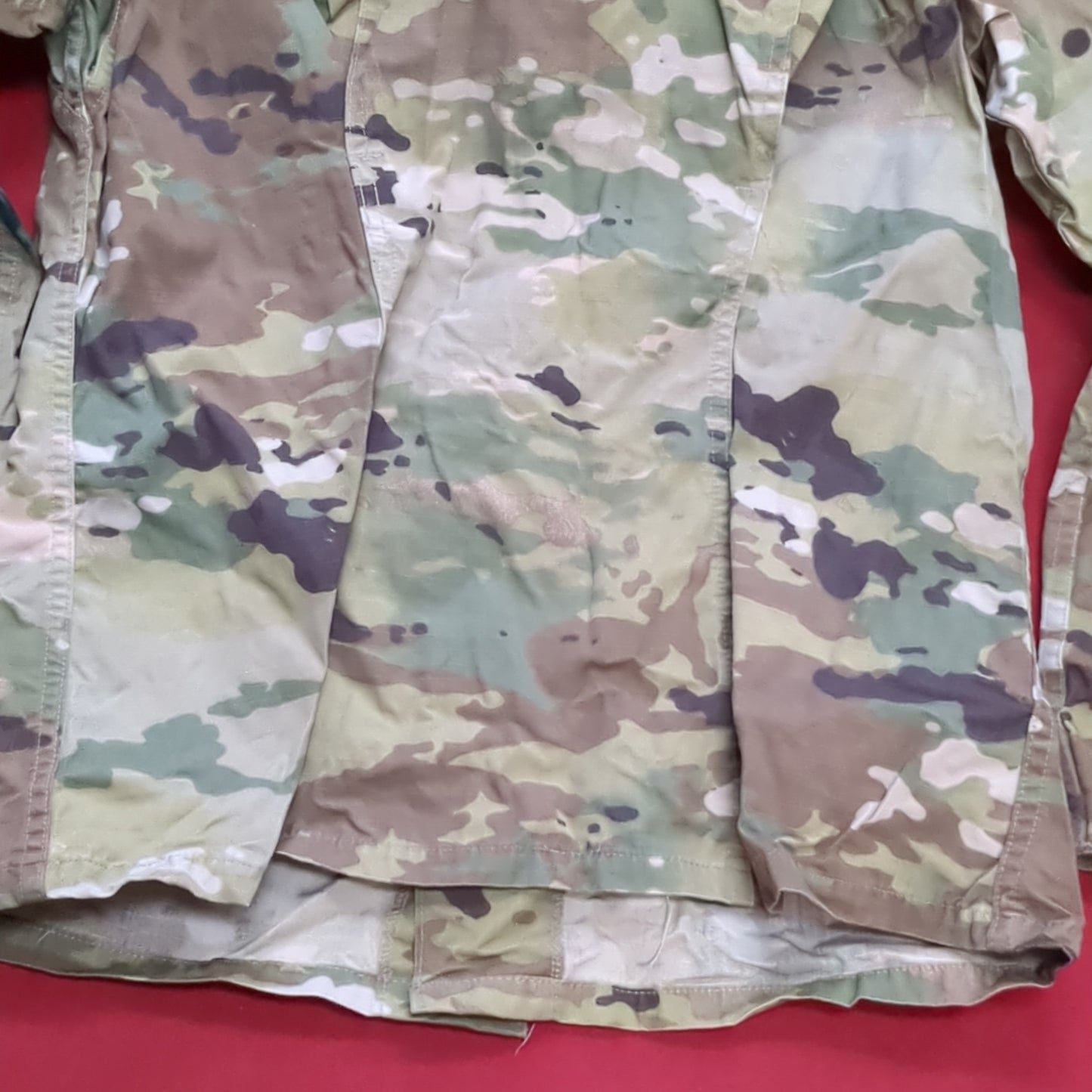 33 X-Short Female Traditional OCP Uniform Top Jacket US Army Air Force Used (fc06-9)