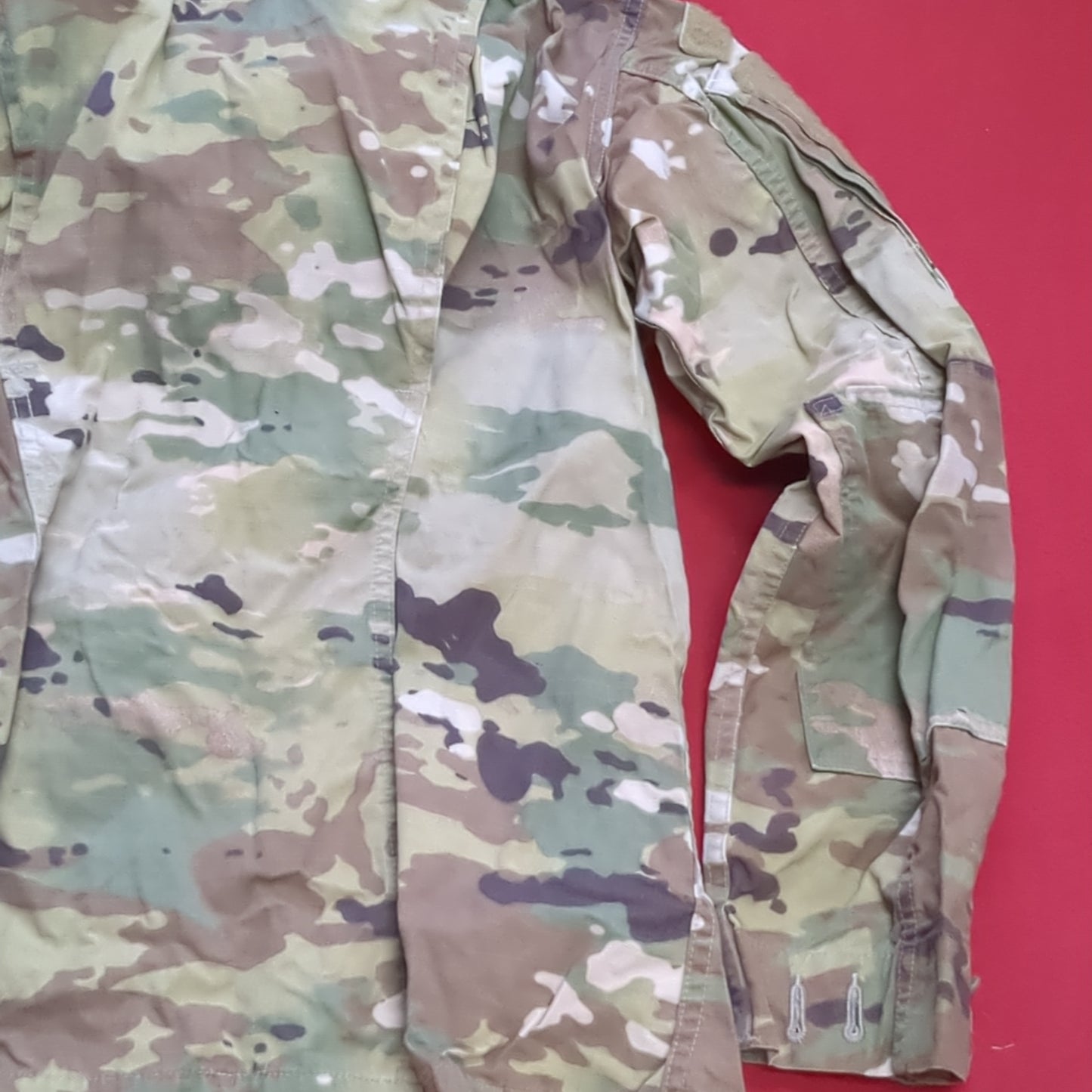 33 X-Short Female Traditional OCP Uniform Top Jacket US Army Air Force Used (fc06-9)