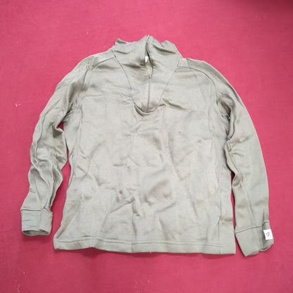 1980s/90s US Army MEDIUM Cold Weather Undershirt Brown Excellent Condition (18g waf2- fa02-20)