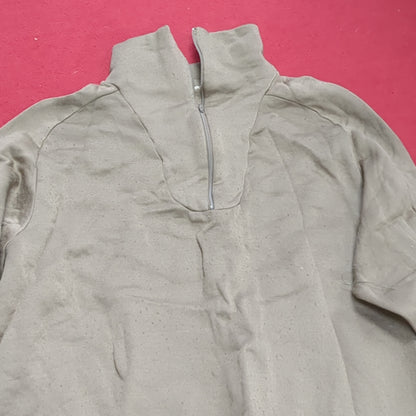 1980s/90s US Army MEDIUM Cold Weather Undershirt Brown Excellent Condition (18g waf2- fa02-20)