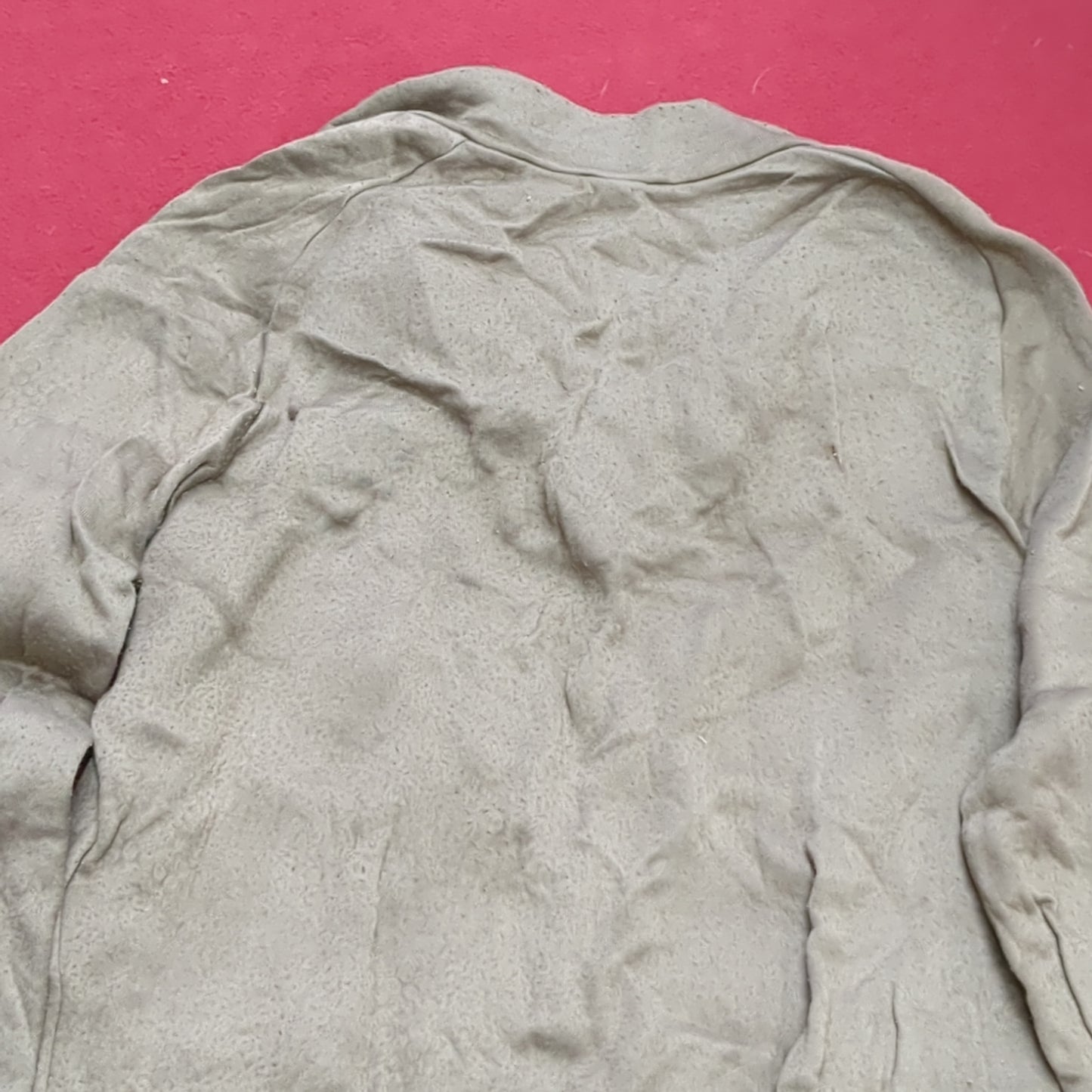 1980s/90s US Army MEDIUM Cold Weather Undershirt Brown Used (18g waf2- fa02-19)