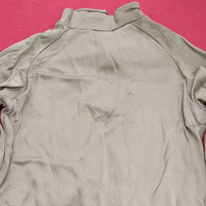 1980s/90s US Army SMALL Cold Weather Undershirt Brown Excellent Condition (18g waf2- fa02-15)