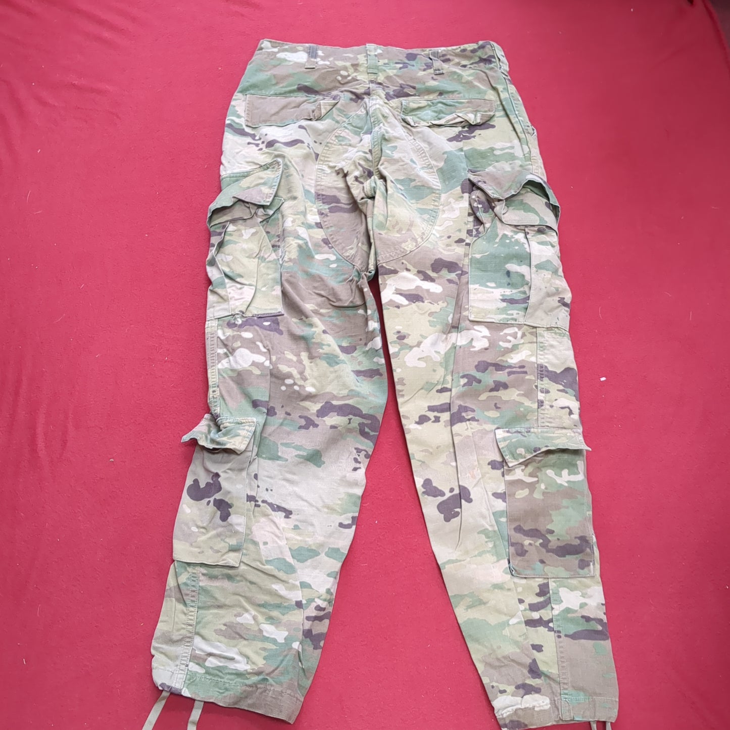 SET of US Army SMALL SHORT Traditional OCP Uniform Top Pants Air Force Used (ec11-g147)