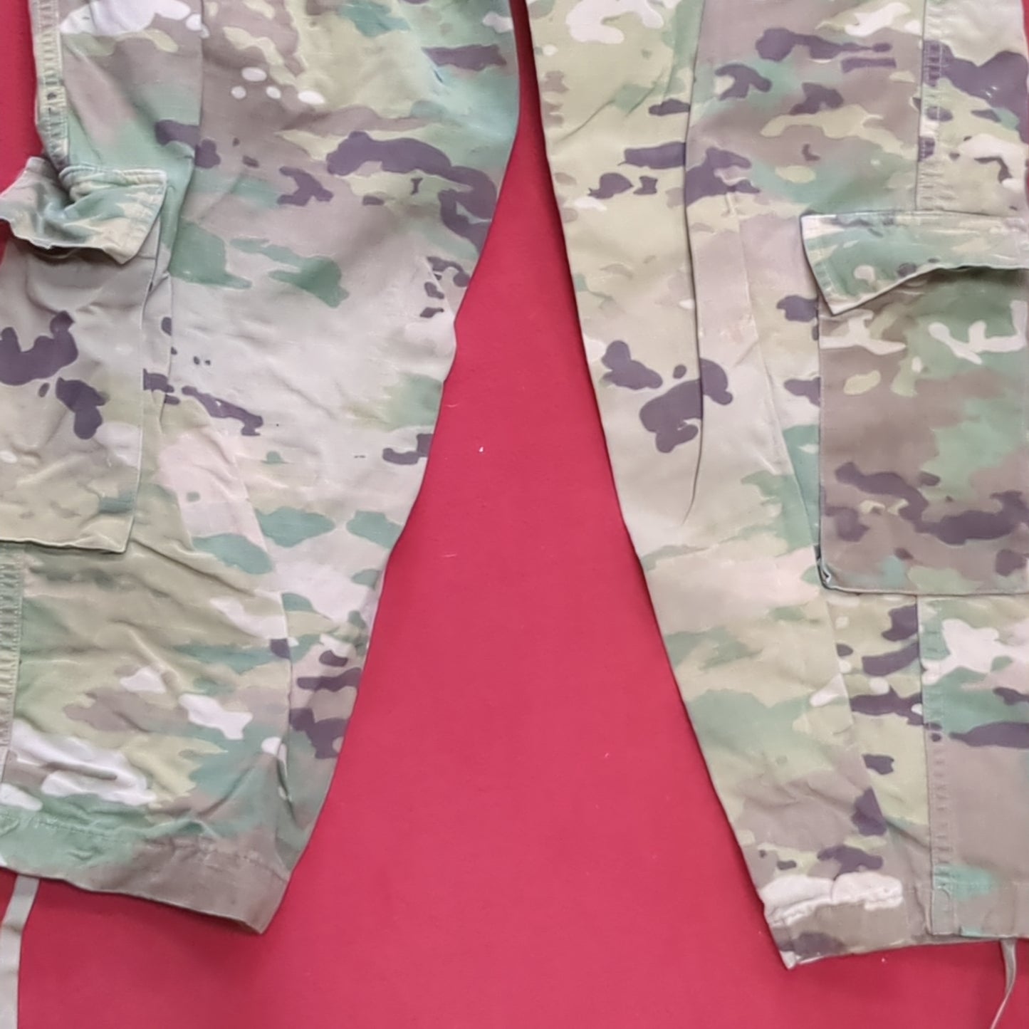 SET of US Army SMALL SHORT Traditional OCP Uniform Top Pants Air Force Used (ec11-g147)