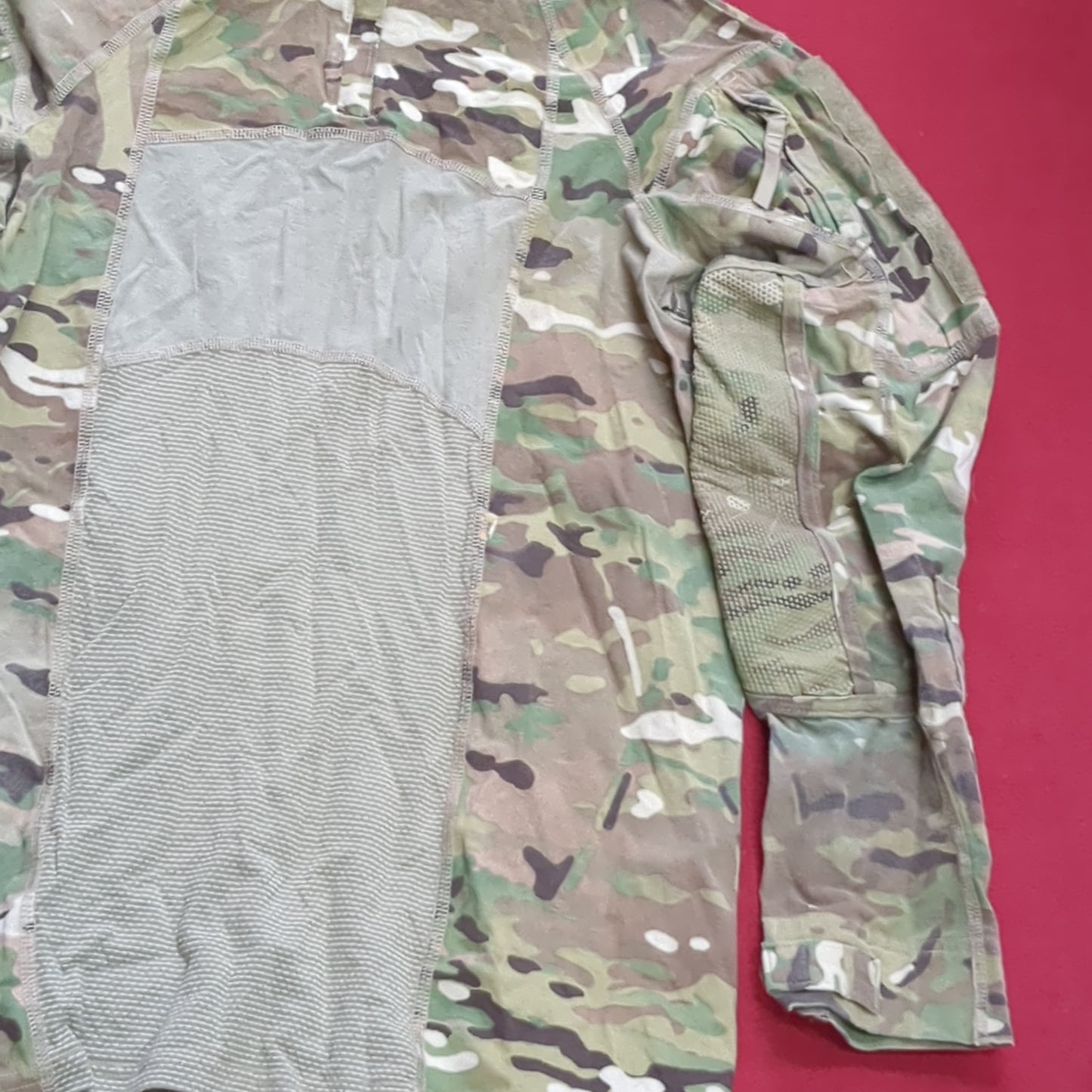 US Army Small Deployment 1/4 Quarter Zip Combat OCP FRAC Top Shirt (23g cso- fa10-g144)