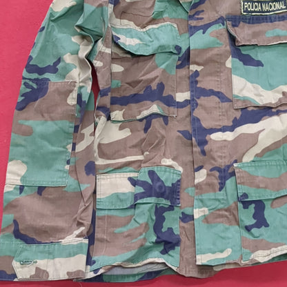 BDU Woodland Medium Type 1 Combat Camouflage Coat Used  (24g BDU2-47)