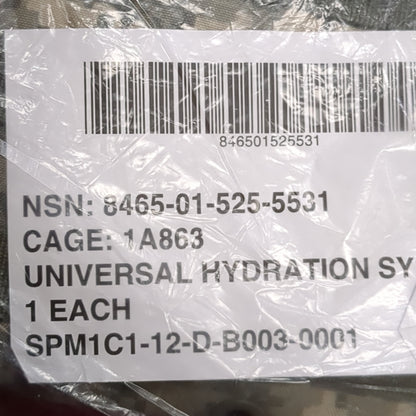 NOS Universal Hydration 3L 100oz Hydration System ACU/UCP (08o-FEB101)