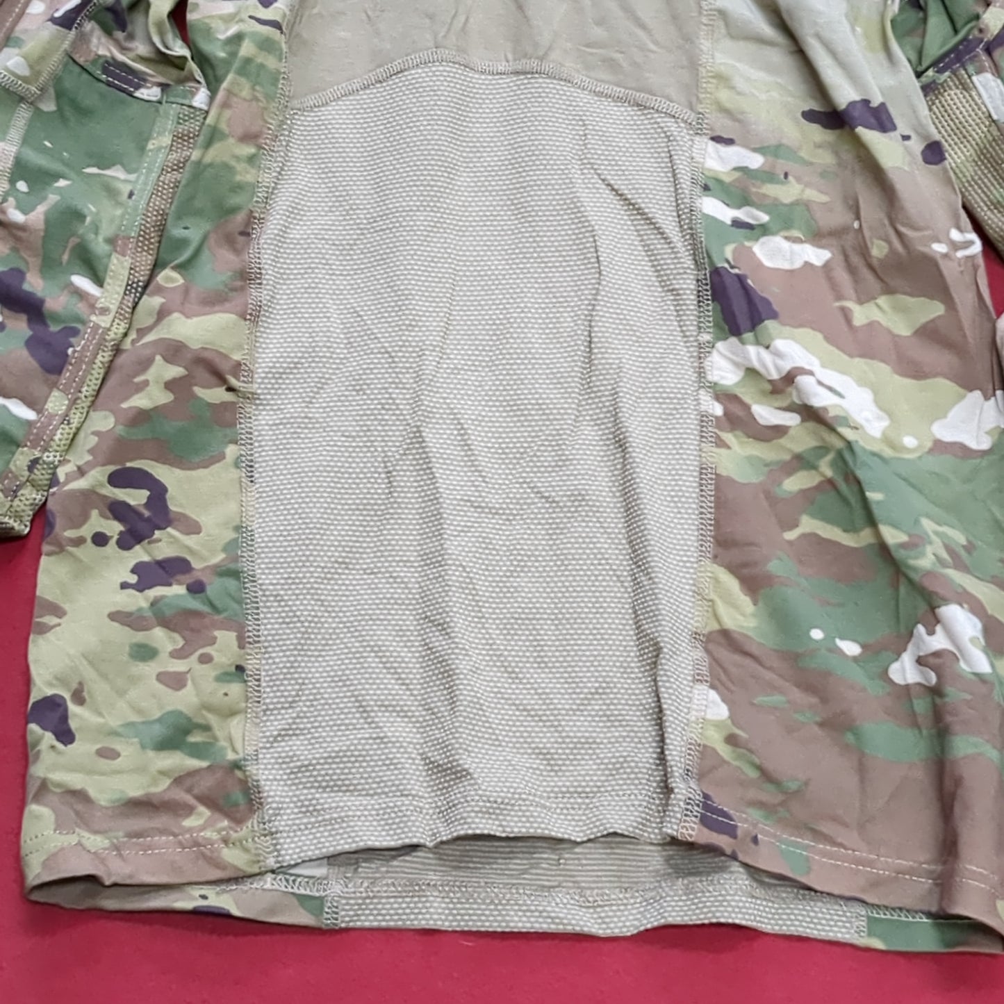 US Army Medium 1/4 Quarter Zip Type 2 Combat OCP Multicam FRAC Top Shirt (cso- fa10-SEP141)