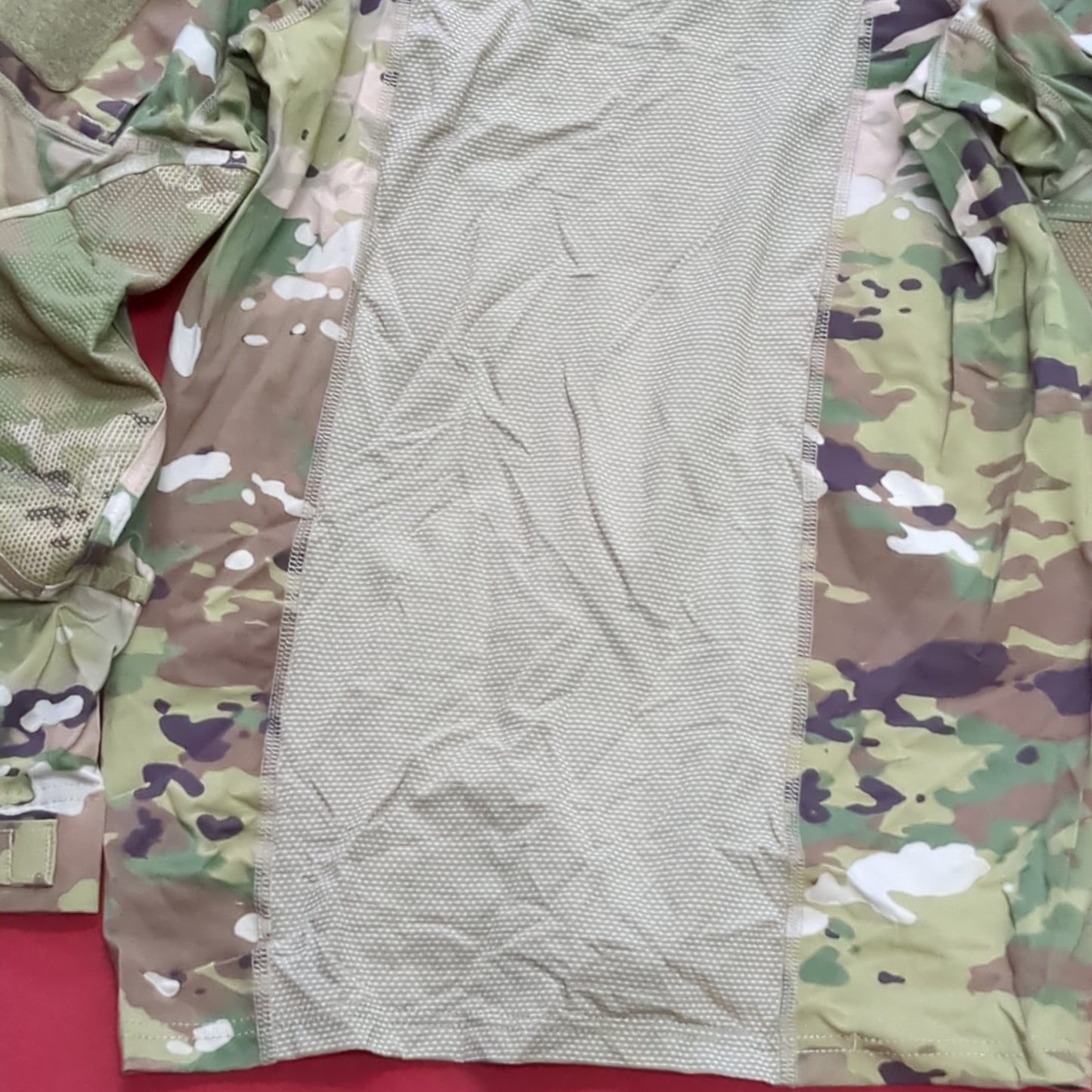 US Army Medium 1/4 Quarter Zip Type 2 Combat OCP Multicam FRAC Top Shirt (cso- fa10-SEP141)