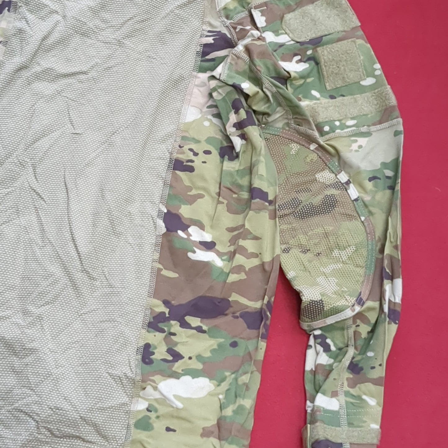 US Army Medium 1/4 Quarter Zip Type 2 Combat OCP Multicam FRAC Top Shirt (cso- fa10-SEP141)