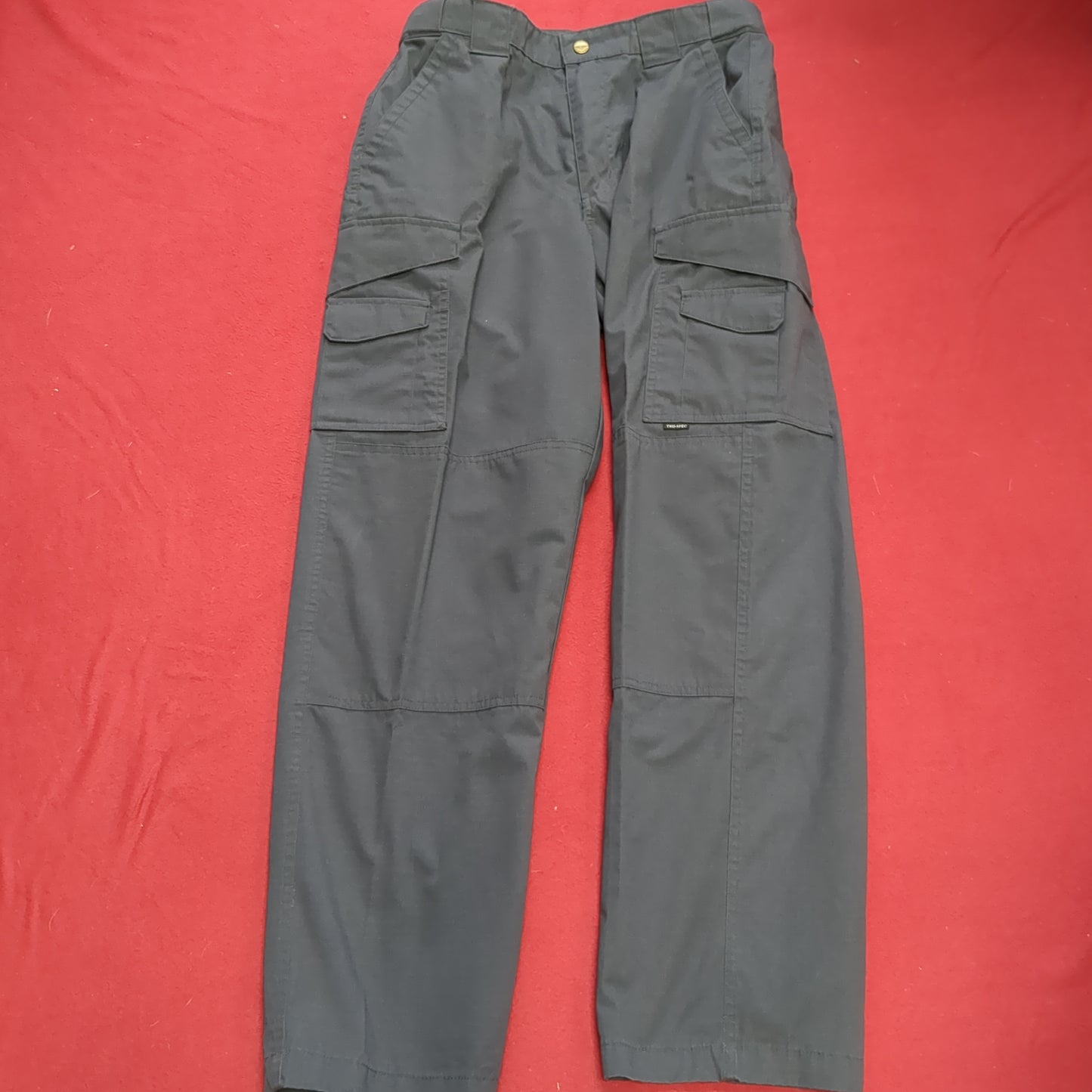 TRU SPEC Mens Size 32x32 Tactical Cargo WORK Pants Dark Gray  Rn# 147495 New Condition (eb08-SEP143)