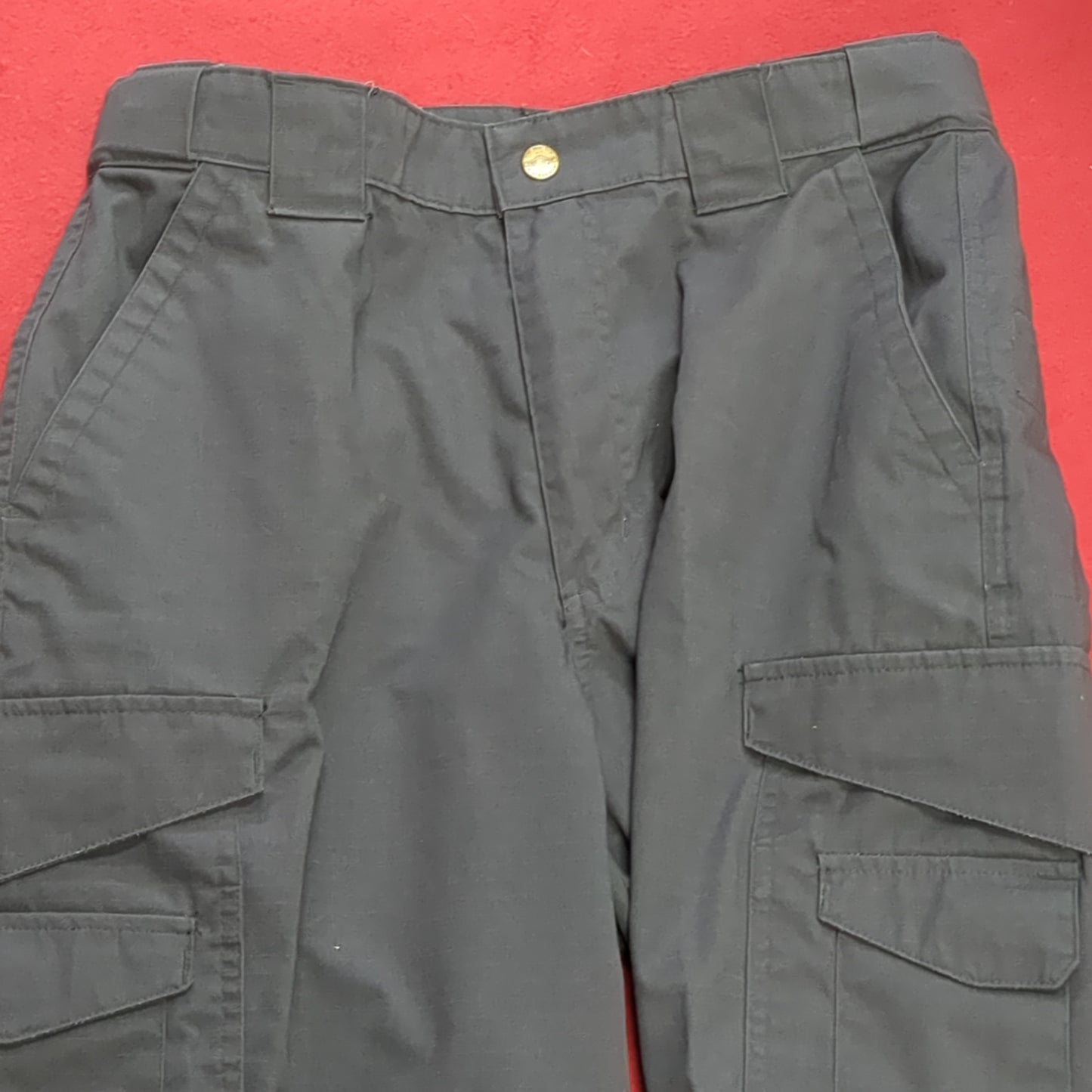 TRU SPEC Mens Size 32x32 Tactical Cargo WORK Pants Dark Gray  Rn# 147495 New Condition (eb08-SEP143)