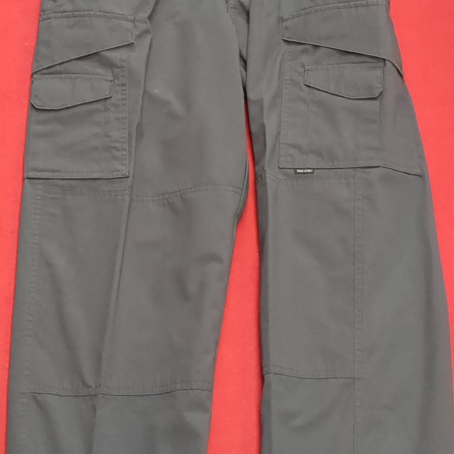 TRU SPEC Mens Size 32x32 Tactical Cargo WORK Pants Dark Gray  Rn# 147495 New Condition (eb08-SEP143)