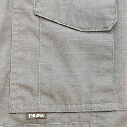 TRU SPEC Mens Size 32x32 Tactical Cargo WORK Pants Dark Gray  Rn# 147495 New Condition (eb08-SEP143)