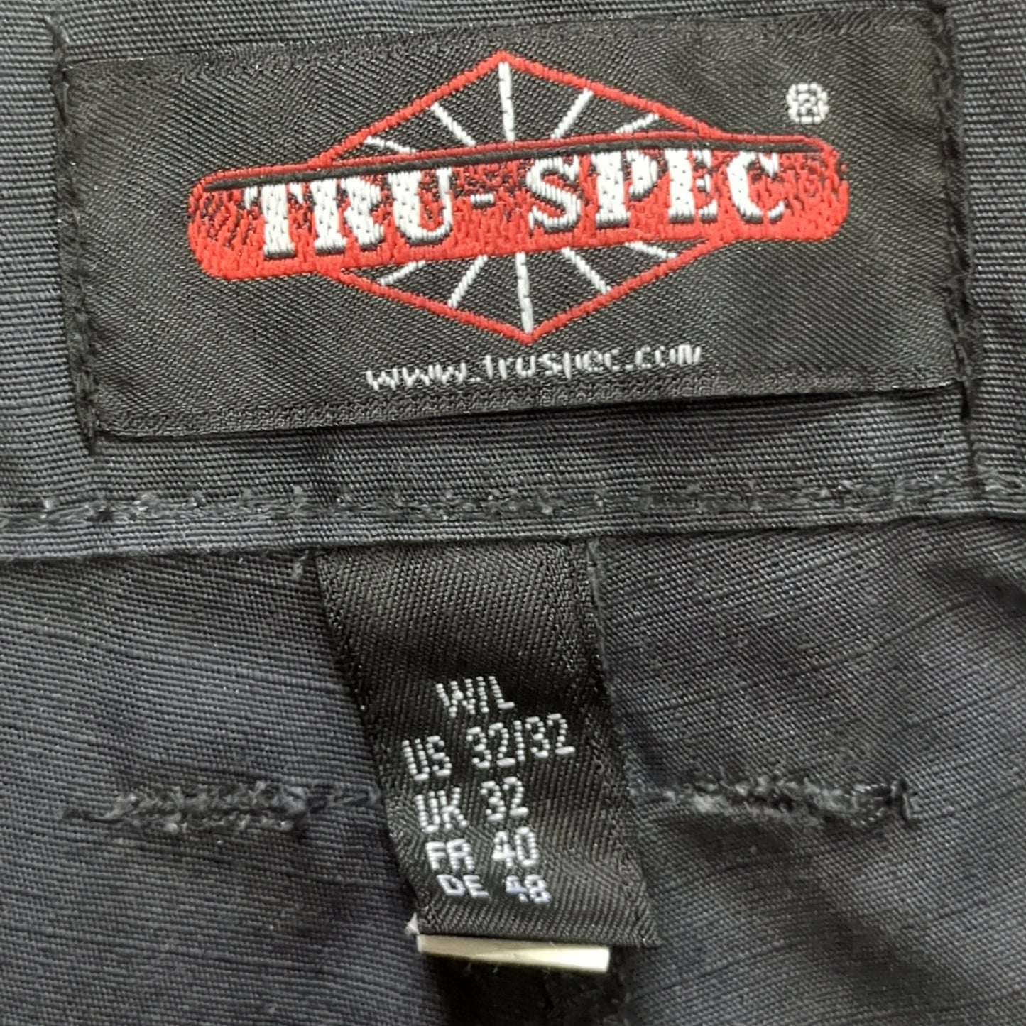 TRU SPEC Mens Size 32x32 Tactical Cargo WORK Pants Dark Gray  Rn# 147495 New Condition (eb08-SEP143)