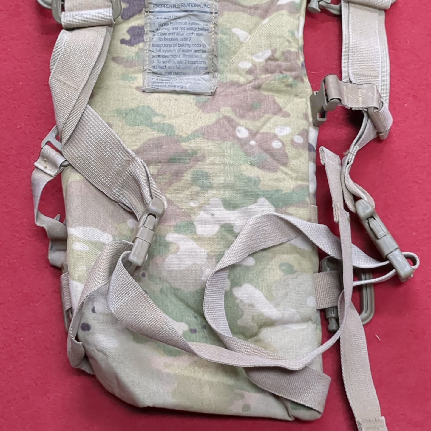 US Army Hydration System Carrier ONLY 100oz 3L Good Condition (lbv-MH428)