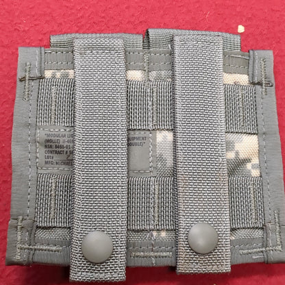 US Army 40mm Double Pouch UCP Molle II Excellent Condition (acu-MH132)