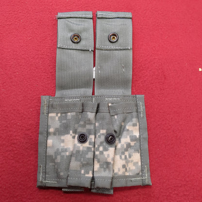 US Army 40mm Double Pouch UCP Molle II Excellent Condition (acu-MH132)