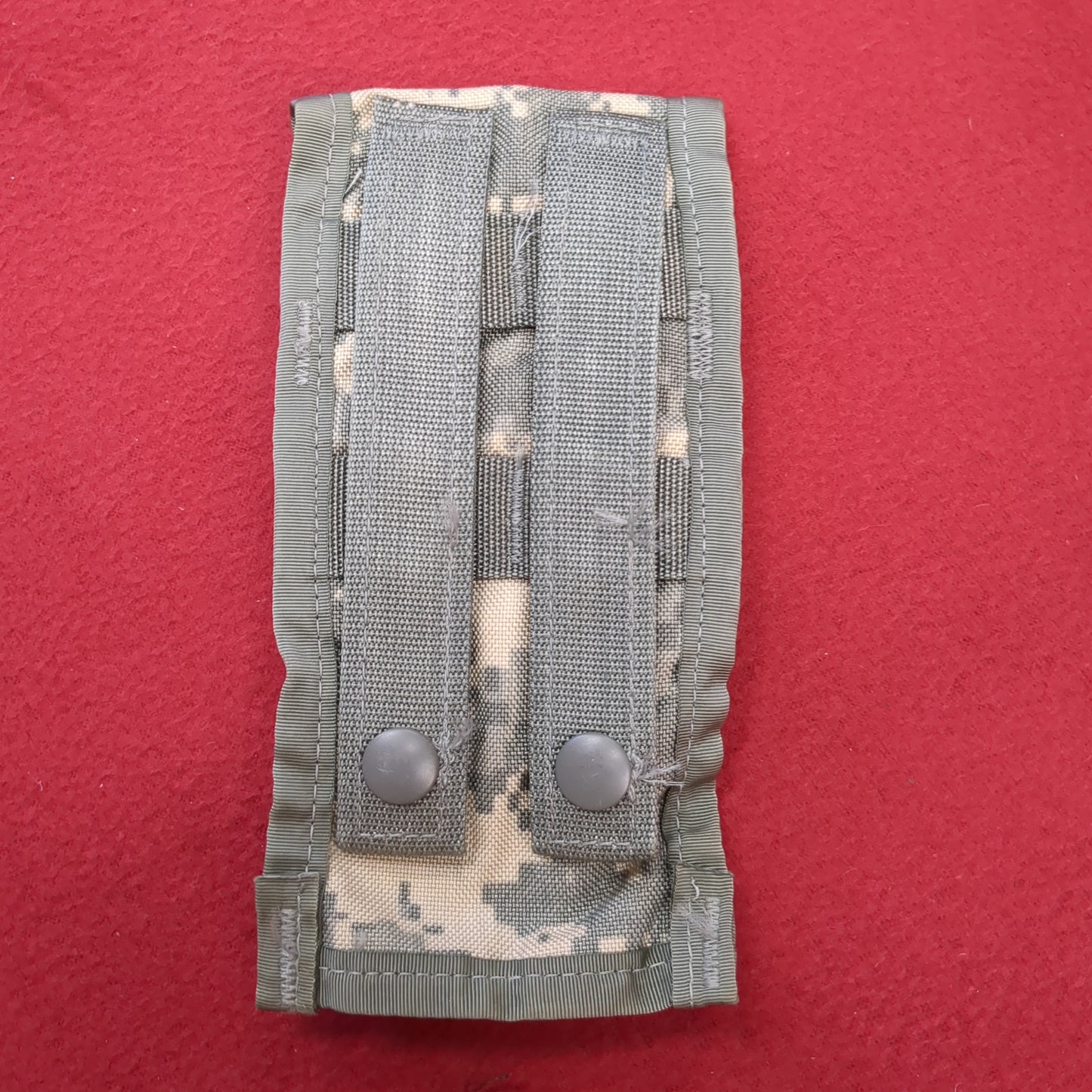 US Army UCP Double Magazing Pouch Molle II ACU Digital Good Condition (ACU-C21)