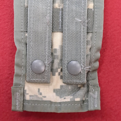 US Army UCP Double Magazing Pouch Molle II ACU Digital Good Condition (ACU-C21)