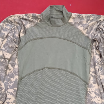 US Army Large Deployment Turtleneck Combat ACU FRAC Top Shirt  Good Condition (fb11-g230)