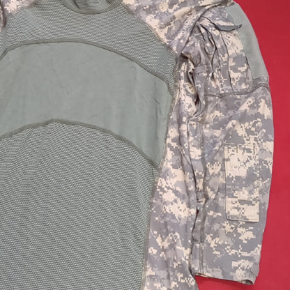 US Army Large Deployment Turtleneck Combat ACU FRAC Top Shirt  Good Condition (fb11-g230)