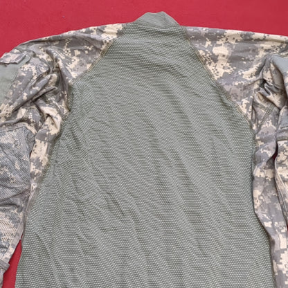 US Army Large Deployment Turtleneck Combat ACU FRAC Top Shirt  Good Condition (fb11-g230)