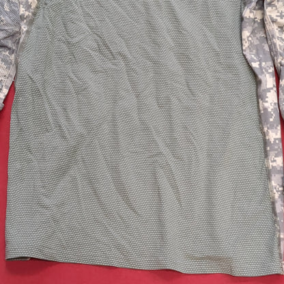 US Army Large Deployment Turtleneck Combat ACU FRAC Top Shirt  Good Condition (fb11-g230)