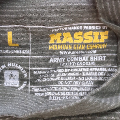 US Army Large ACU Deployment Combat Top Shirt Good (fb11-g204)