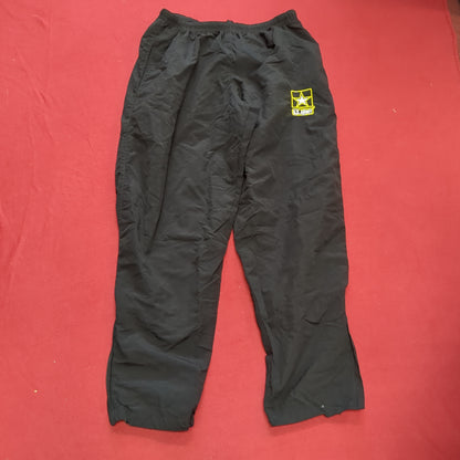 US Army Medium Short PT Pants Black Gold APFU Uniform Excellent Condition (fb07-SEP157)