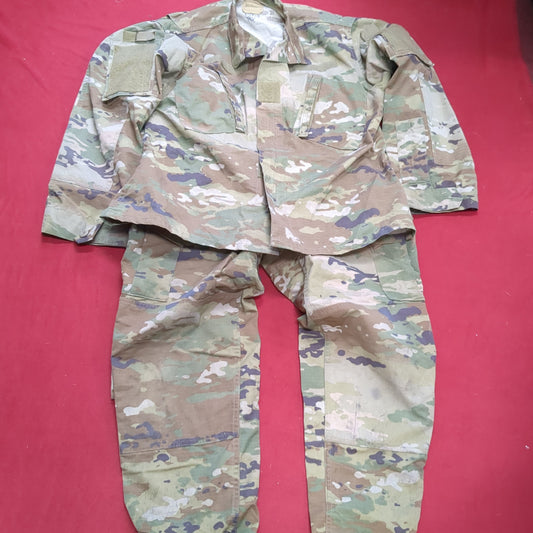 NWT SET of US Army Medium Regular Top / Medium Short Bottoms Multicam Frac Uniform Air Force *fc05-YAM65*